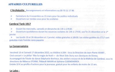 CAC Manifestations Décembre 2022.