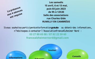 Formation des Aidants familiaux.