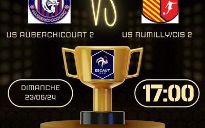 Finale Coupe de l’Escaut.