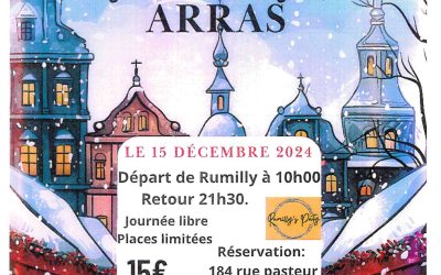 Marché de Noël à Arras.