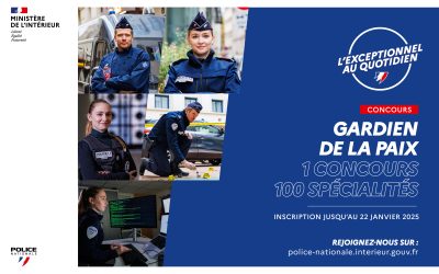 Concours Gardien de la Paix.