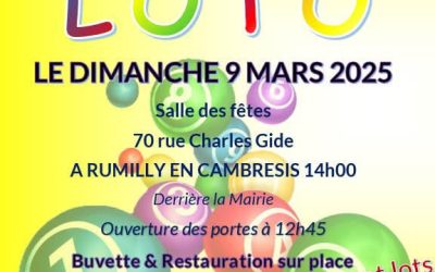 Loto de Société Colombophile de Rumilly.