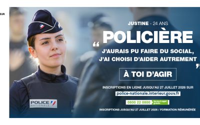 Concours Gardien de la paix seconde session 2026.