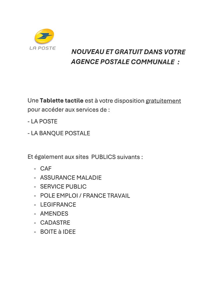 LA POSTE